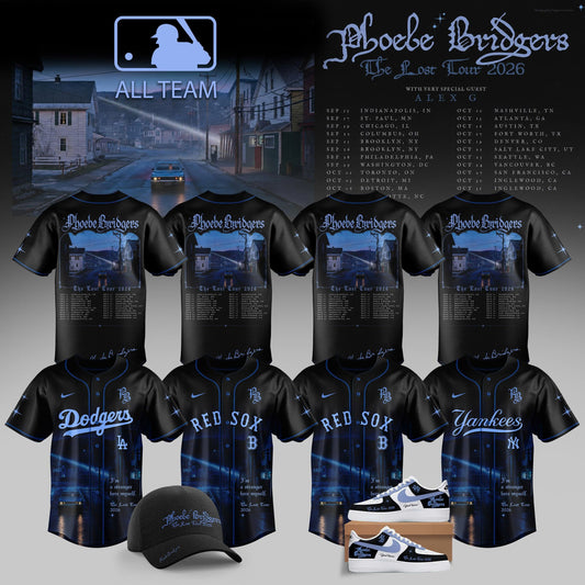 all team x Phoebe Bridgers the lost tour Jersey