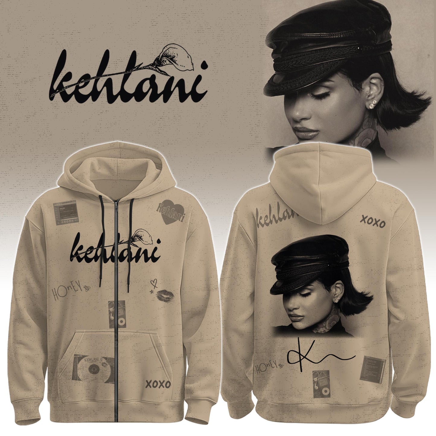 Kehlani Special “Kehlani” Tour 2026 Limited Edition Zip Hoodie